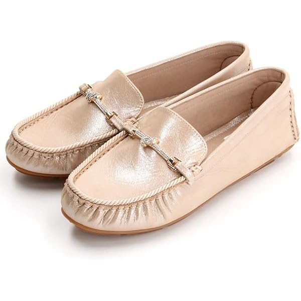 Amazon | [ランバン オン ブルー] モカシン ビジューモチーフ